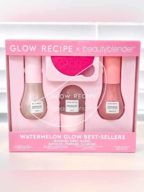 Glow Recipe Other - Glow Recipe X Beautyblender Watermelon Glow Bestsellers  (NEW)
